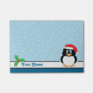 Post-it® Notes de Courrier-it® de Noël de pingouin de