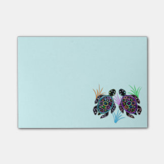 Post-it® Notes de Courrier-it® de tortues de mer