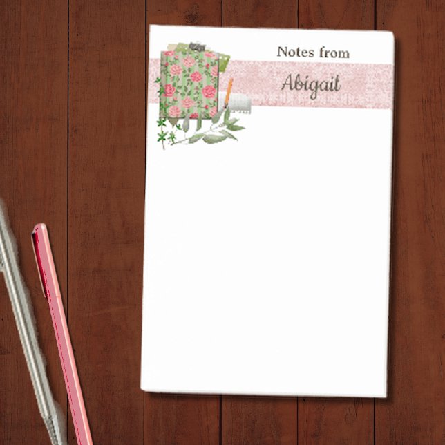 Post-it® Notes de cuisine chic rose Shabby (Créateur téléchargé)