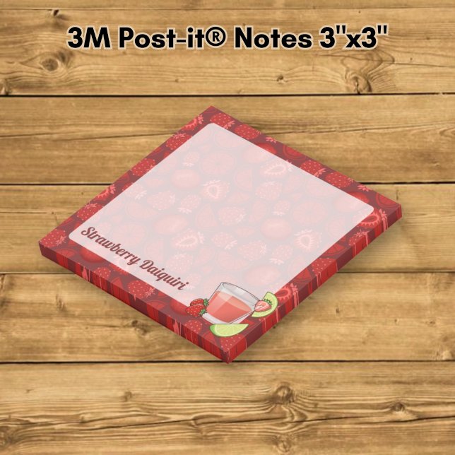 Post-it Notes de Daiquiri aux fraises (Créateur téléchargé)