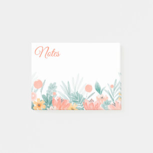 Post-it® Notes de fleurs printanières