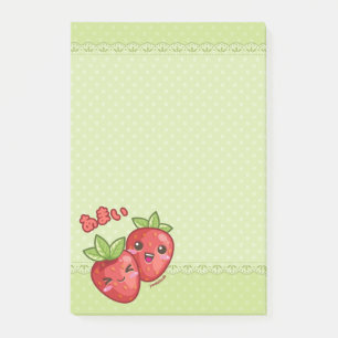 Post-it® Notes de fraises