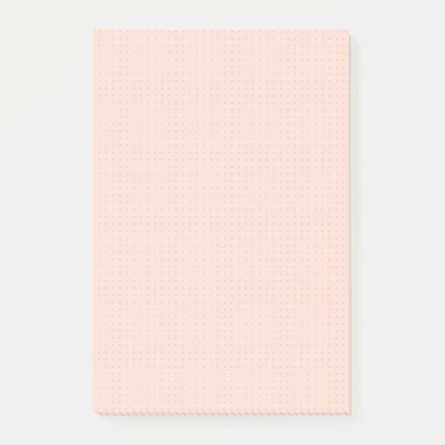 Post-it® Notes de grille de points lumineux rose chaud (Devant)