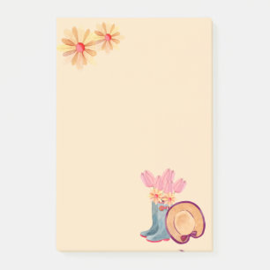 Post-it® Notes de jardinage floral