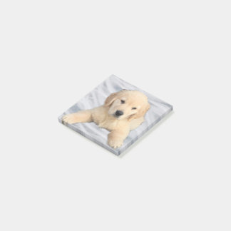 Post-it® Notes de la publication de Golden Retriever Puppy