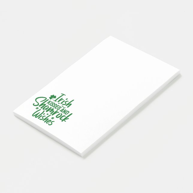 Post-it® Notes de la Saint-Patrick pour la journée (Incliné)