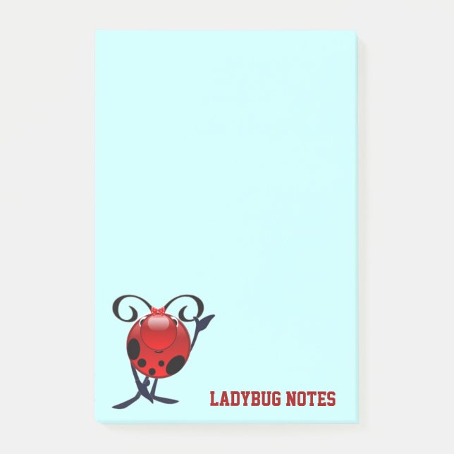 Post-it® Notes de Ladybug (Devant)