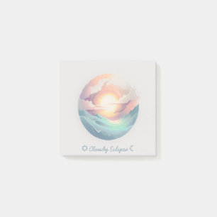Post-it® Notes de logo Cloudy Eclipse