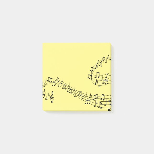 Post-it® Notes de musique (Devant)