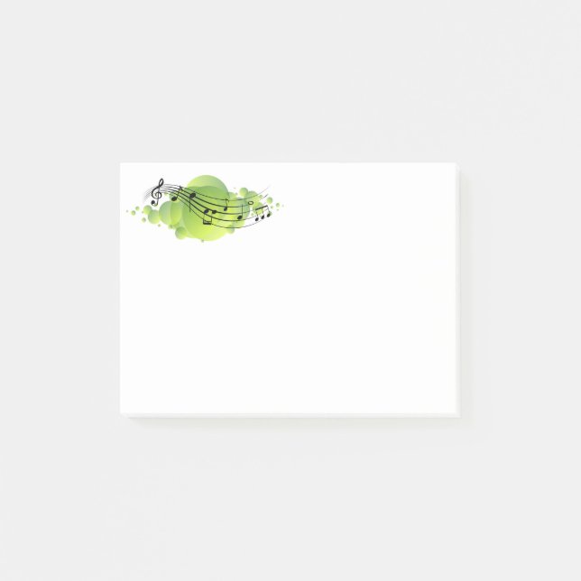 Post-it® Notes de musique (Devant)
