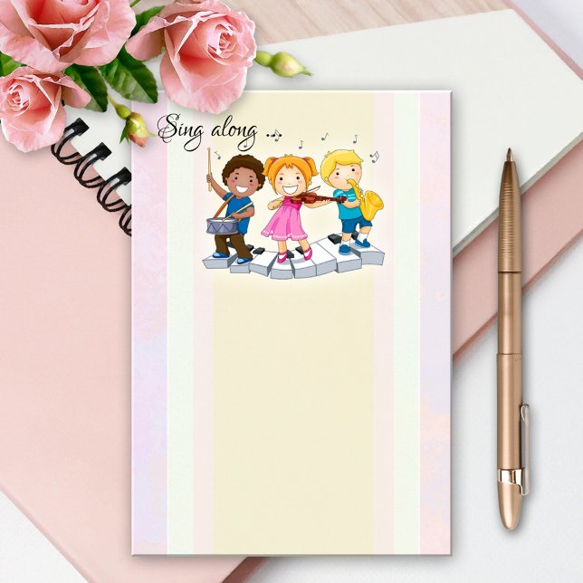 Post-it® Notes de musique heureuses Post It (Créateur téléchargé)