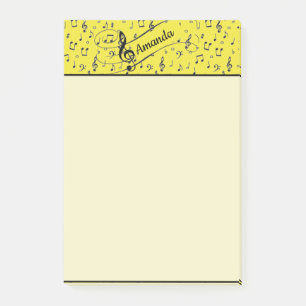 Post-it® Notes de musique personnalisées