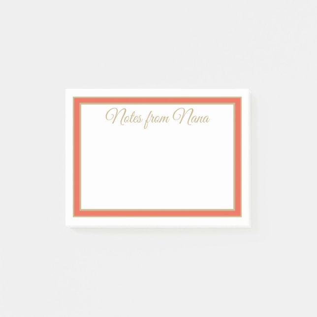 Post-it® Notes de Nana post il note (Devant)