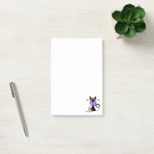 Post-it® Notes de nature sur le café Black Cat