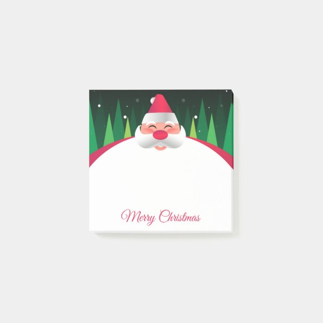 Post-it® Notes de Noël sur le Père Noël (Devant)