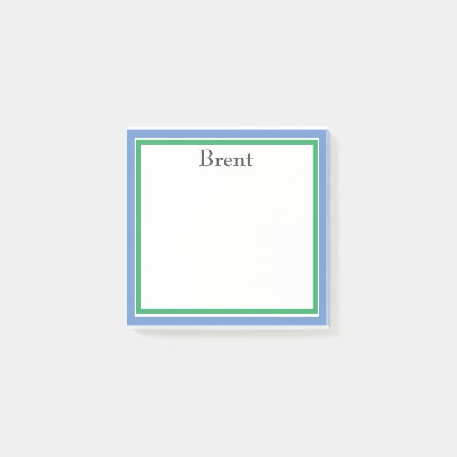 Post-it® Notes de nom PERSONNALISÉES (Devant)