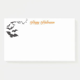 Post-it® Notes de notes sur les chauves-souris Halloween