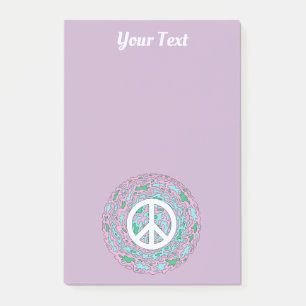 Post-it Notes de Paix Psychedelique