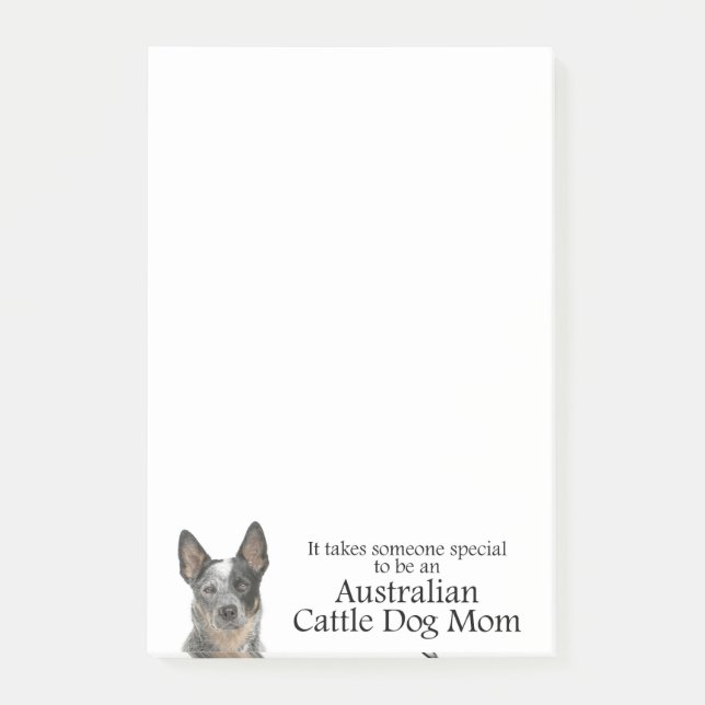 Post-it® Notes de post-it australiennes de maman de chien (Devant)