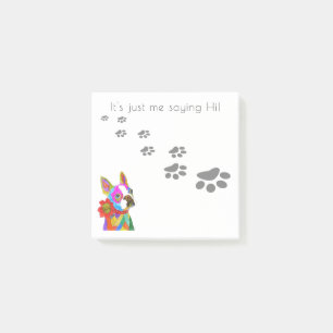 Post-it® Notes de post-it Boston Terrier de Boston mignonne