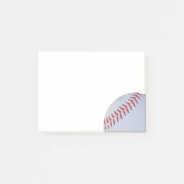 Post-it® Notes de post-it de base-ball (Devant)
