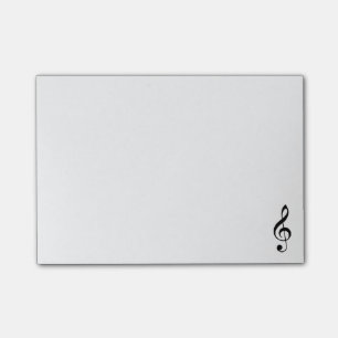 Post-it® Notes de post-it de clef triple