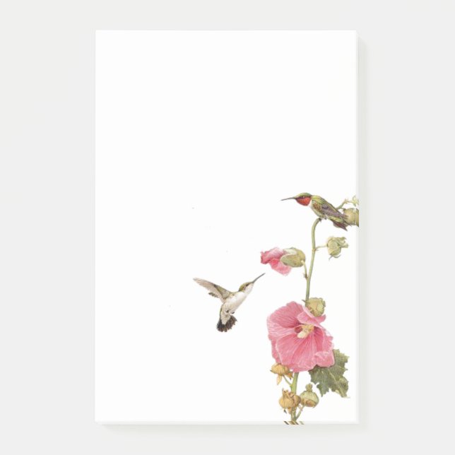 Post-it® Notes de post-it de colibris (Devant)
