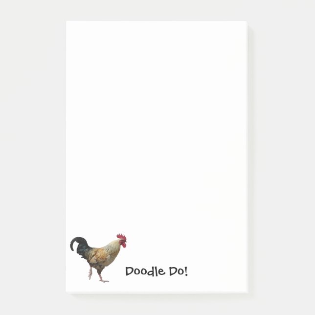 Post-it® Notes de post-it de coq (Devant)