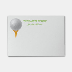 Post-it® Notes de post-it de golf