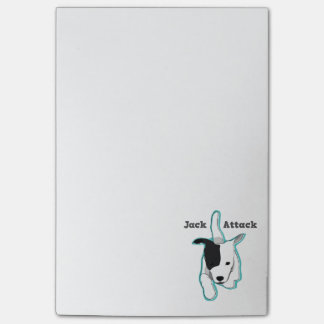 Post-it® Notes de post-it de Jack Russell Terrier