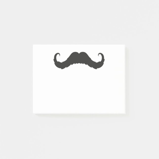 Post-it® Notes de post-it de moustache (Devant)