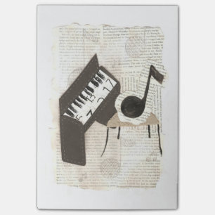 Post-it® Notes de post-it de notes musicales