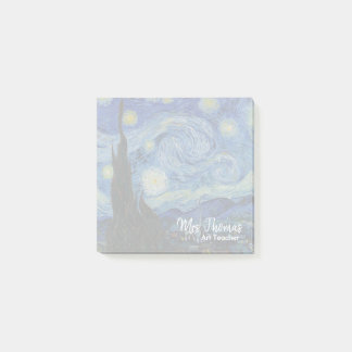 Post-it® Notes de post-it de nuit étoilée 3x3