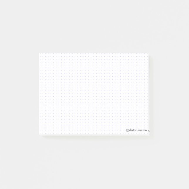Post-it® Notes de post-it de papier de point (Devant)