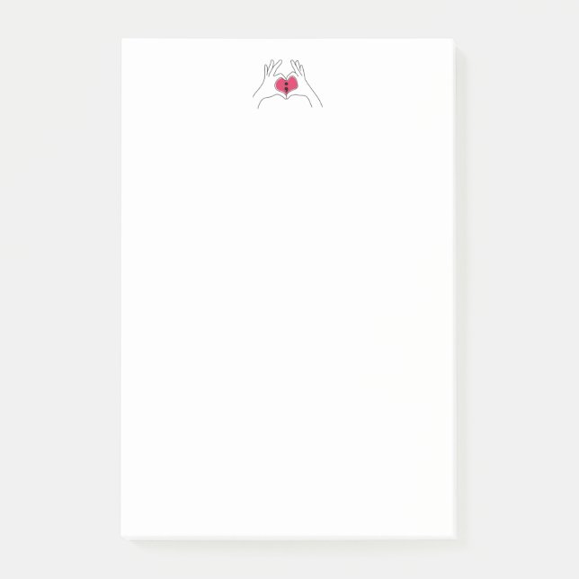 Post-it® Notes de post-it de point-virgule (Devant)