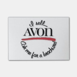 Post-it® Notes de post-it de représentant d'Avon