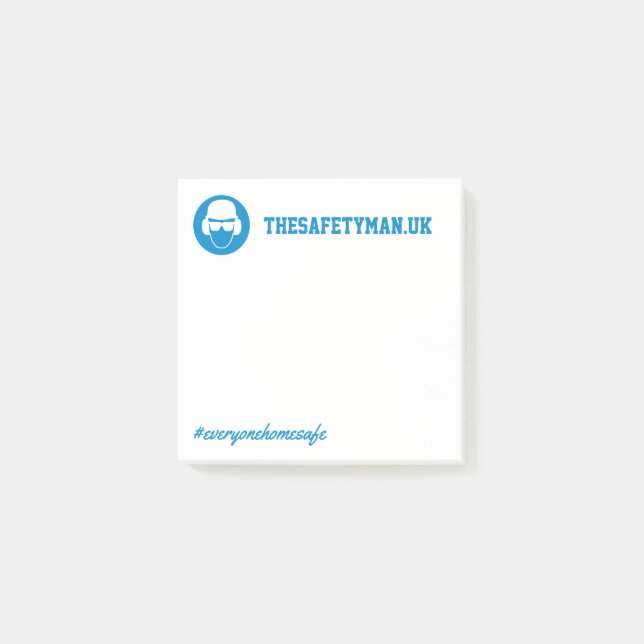 Post-it® Notes de post-it de sécurité (Devant)
