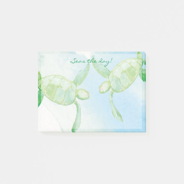 Post-it® Notes de post-it de tortue de Honu (Devant)