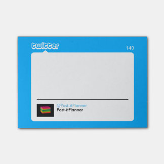 Post-it® Notes de post-it de TwitterTweet