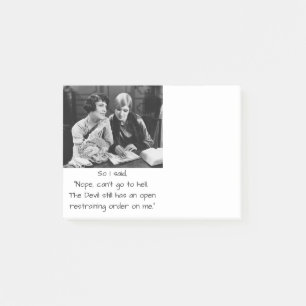 Post-it® Notes de post-it d'ordonnance restrictive de