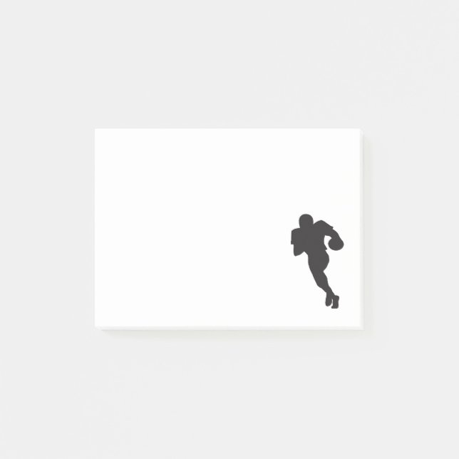 Post-it® Notes de post-it du football (Devant)