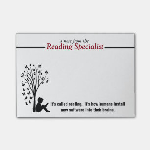 Post-it® Notes de post-it du spécialiste en lecture