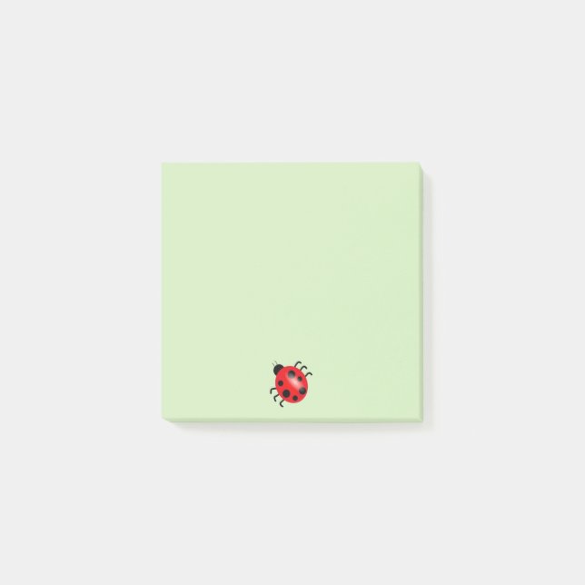 Post-it® Notes de post-it mignonnes de Madame Bug (Devant)