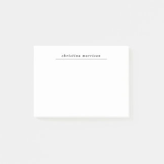 Post-it® Notes de post-it nommées personnalisées