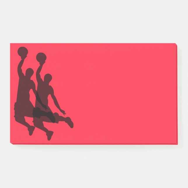 Post-it® Notes de post-it-Notes-Basketball (Devant)