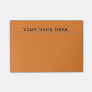 Post-it® Notes de post-it oranges