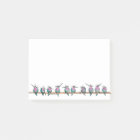 Notes de post-it paranoïdes de colibris