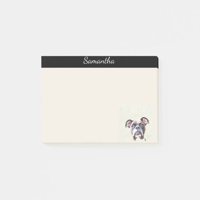 Post-it® Notes de post-it personnalisées par chien de (Devant)
