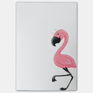Post-it® Notes de post-it roses de Flamant rose