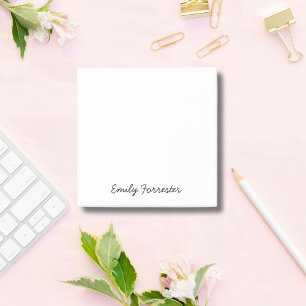 Post-it® Notes de post-it simples minimalistes professionne